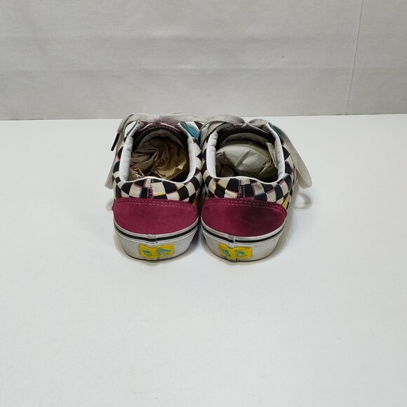 Vans Old Skool "Crazy Checks" Skateboarding Sneakers 721454 Men’s 6.5 Women’s 8 - Picture 5 of 9
